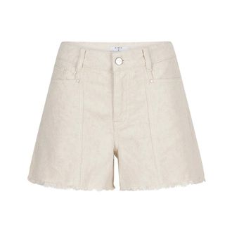 Dante6 Versleten denim shorts met rafelrand - Dames - Korte broeken - Beige - Maat: XS Denim