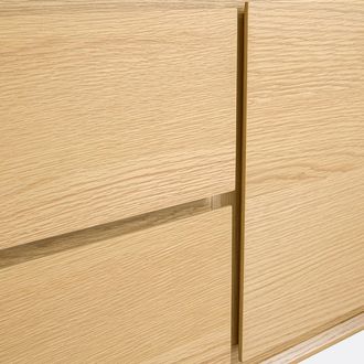 La Redoute Interieurs Buffetkast, 2 deuren, 2 laden, eikenfineer, Elina