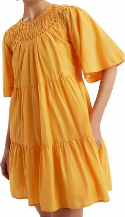 Merlette Rohilla Mini Dress In Marigold