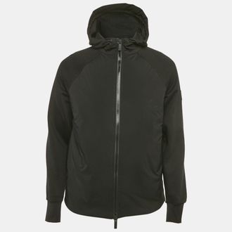 HUGO BOSS Boss By Hugo Boss Black Cotton And Nylon Zip-Up Steele Jacket