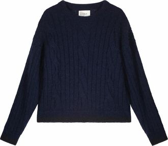 Leon & Harper Kabeltrui met ronde hals, MOOVE