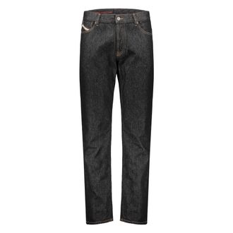 Diesel Straight Jeans, male, Black, Size: W32 Straight Jeans