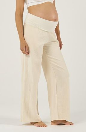 Cache Coeur Maternity pants Celia in Natural at Nordstrom, Size X-Small