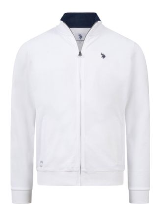 U.S.Polo Association heren sweatjack met opstaande kraag