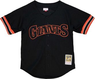 Mitchell & Ness Camicia MLB Giants 1993 Will Clark - Nero