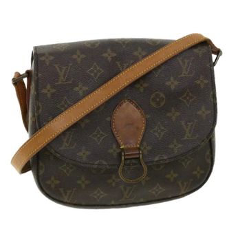 Louis Vuitton Pre-owned Cross Body Bags, female, Brown, Size: ONE SIZE Pre-owned Vintage Canvas Cross Body Bag