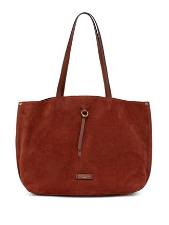 Gianni Chiarini Borsa tote con chiusura magnetica - Marrone