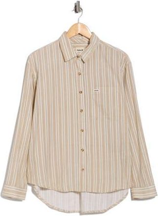 Hurley New Heights Button-Up Shirt in Tan at Nordstrom Rack, Size X-Small