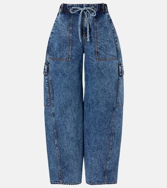 Alaia Barrel-leg jeans