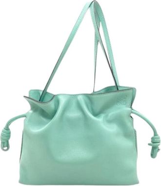 Loewe Pre-owned Bucket Bags, female, Green, Size: ONE SIZE Pre-owned Bucket Bag