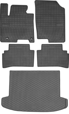OEM Hyundai Tucson Iv Suv De Diciembre De 2020 Set - Alfombrillas De Goma Para Coche + Alfombrilla Para Maletero