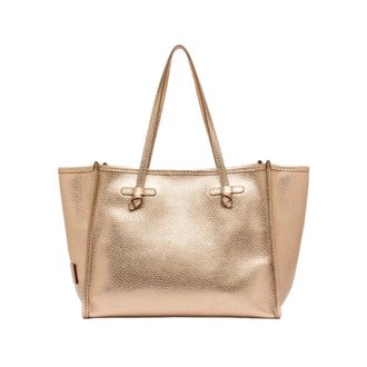 Gianni Chiarini Dames, Tassen, Geel, Maat: ONE Size Leer