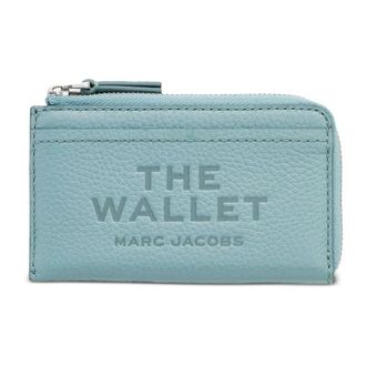 Marc Jacobs Wallets & Cardholders, unisex, Blue, Size: ONE SIZE Leather Top Zip Multi Wallet