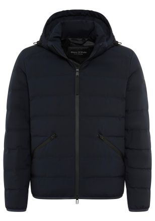 Marc O'Polo Steppjacke MARC OPOLO, Herren, Gr. XXL, schwarz, Web, Obermaterial: 80% Polyester, 20% Polyurethan. Futter: 100% Polyamid. Wattierung: 80% Daunen, 20%