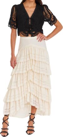 Allison New York Alex Top In Black