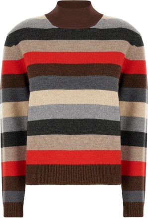 Tory Burch Coltruien - Dames - Coltruien - Veelkleurig - L - Truien & Vesten