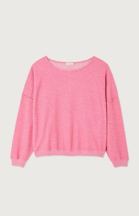 American Vintage Sweater met lange mouwen en ronde hals, CLUWAY