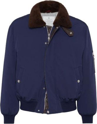 Brunello Cucinelli Uomo, Giacche, Blu, L, new