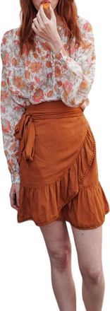 Louise Misha Juliana Blouse In Rainbow Flowers