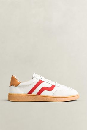 GANT Men Cuzmo Leather Sneakers (41) RUBY RED