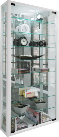 ebuy24 Ebuy24 - Estuche De Cristal Vcm Colgante Estuche De Cristal Con Vidrio De Seguridad Esg Dimensiones Aprox. Al. 115 Xx An. 59 X T. 18 Cm Vidrio Para Ga