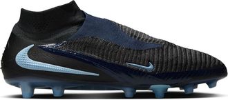 Nike Mens Phantom 6 High Elite Adults Astro Turf Football Boots in Black/Black - Size UK 11.5