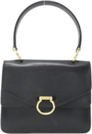 Celine Pre-owned Handbags, female, Black, Size: ONE SIZE Pre-owned Leather celine-bags