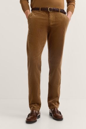 Bugatti Cordhose BUGATTI Modern Fit, Herren, Gr. 32, L&auml;nge 32, braun (640, camel), 77% Baumwolle, 22% Lyocell, 1% Elasthan, unifarben, normal, Hosen Cordhose,