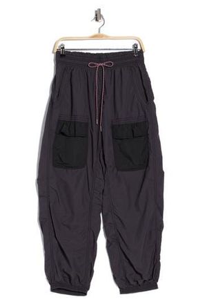 Free People FP Movement Rogue Paperbag Cargo Pants in Black at Nordstrom Rack, Size X-Small