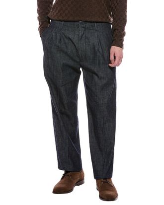 Madewell Denim Double Pleated Trouser