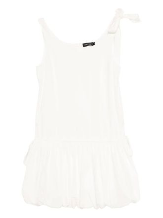 Tout à Coup gathered-detailing dress - women - Polyamide/Spandex/Elastane - S - White