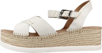 Stonefly Alexia 3 Calf Lth - Dames - Sleehakken - Wit - 38 EU - Leer - Schoenen