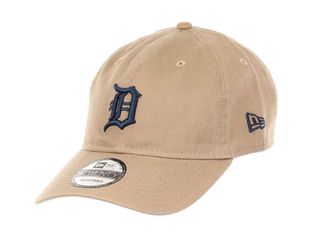New Era Detroit Tigers MLB Team Khaki 9Twenty Unstructured Strapback Cap - One-Size