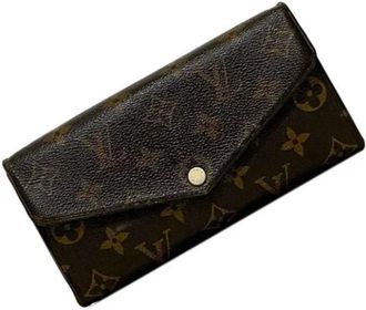 Louis Vuitton Pre-owned Canvas Portemonnee - Dames - Vintage Accessoires - Bruin - ONE Size - Vintage