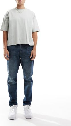 Only & Sons Yoke - Jeans affusolati lavaggio blu scuro