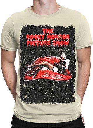 Generic Halloween T-Shirt Rocky Horror Picture Show Movie Poster Mens T Shirts Top HD5 Natural XL