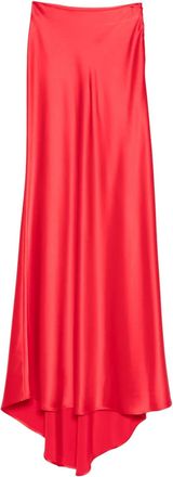 Kiton Asymmetrische maxi-rok - Rood