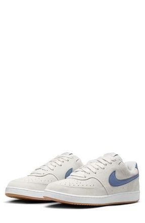 Nike Court Vision Low Top Sneaker in Vast Grey/Diffused Blue at Nordstrom Rack, Size 11.5