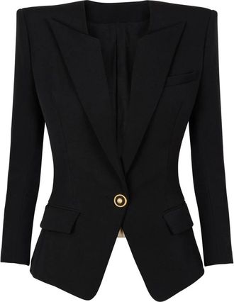 Balmain Mujer, Chaquetas, Negro, Talla: M