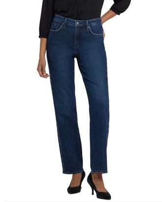 NYDJ Brooke Louvre Sapphire Loose Jean