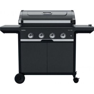 Campingaz Barbacoa De Gas - Campingaz - Select 4 Exs - 3 En 1 (parrilla/planchas/horno) - Fundici&oacute;n Esmaltada - Carro De Acero Gris