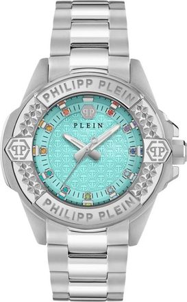 Philipp Plein Plein Majesty Horloge - Dames - Horloges - Grijs - ONE Size - Accessoires