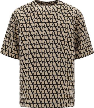 Valentino Valentino Iconographe Crewneck T Shirt