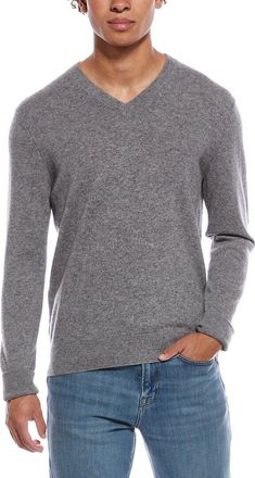 Quinn Solid Cashmere V-Neck Sweater