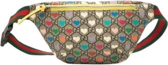 Gucci Borsa a tracolla Pre-owned in tela stampata rivestita - - Pre-owned - Donna - Beige - ONE SIZE