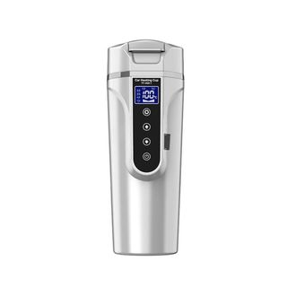 OEM Taza T&eacute;rmica Inteligente Para Veh&iacute;culos El&eacute;ctricos, 450 Ml, 12 V/24 V. Hervidor El&eacute;ctrico Port&aacute;til Con Pantalla