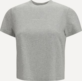 Alexander Wang Short-sleeve T-shirt with central logo print Female XS