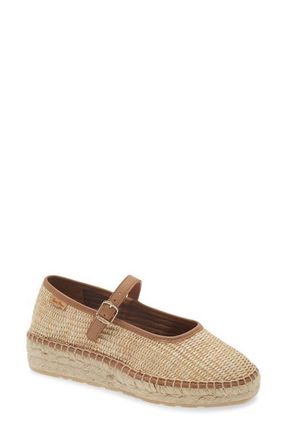 Toni Pons Inca Espadrille Wedge in Natural at Nordstrom, Size 5.5-6Us