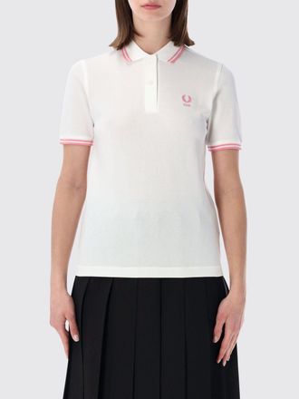 Comme Des Gar&ccedil;ons Short-Sleeved Cotton Polo with Embroidered Logo