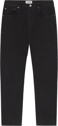 A Gold E 90s Straight-Leg Jeans - Heren - Regular Fit Jeans - Zwart - W30 - Katoen - Jeans